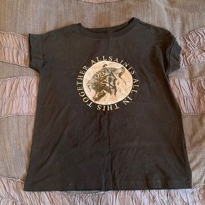 Hugh quality All Saints Graphic T
